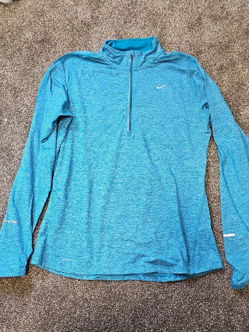 Nike Running Blue Quarterzip Jacket